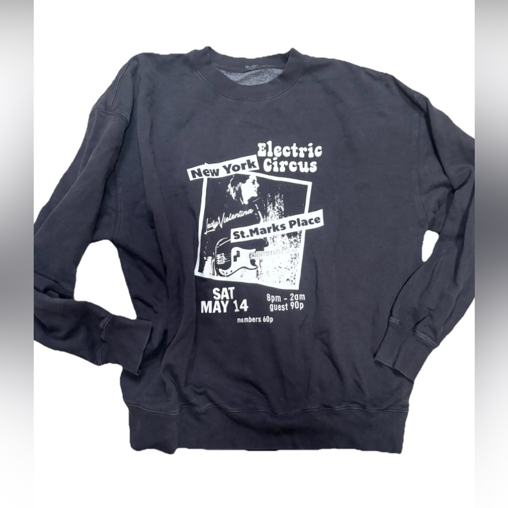 John Galt Black Graphic women’s Electric Circus XL